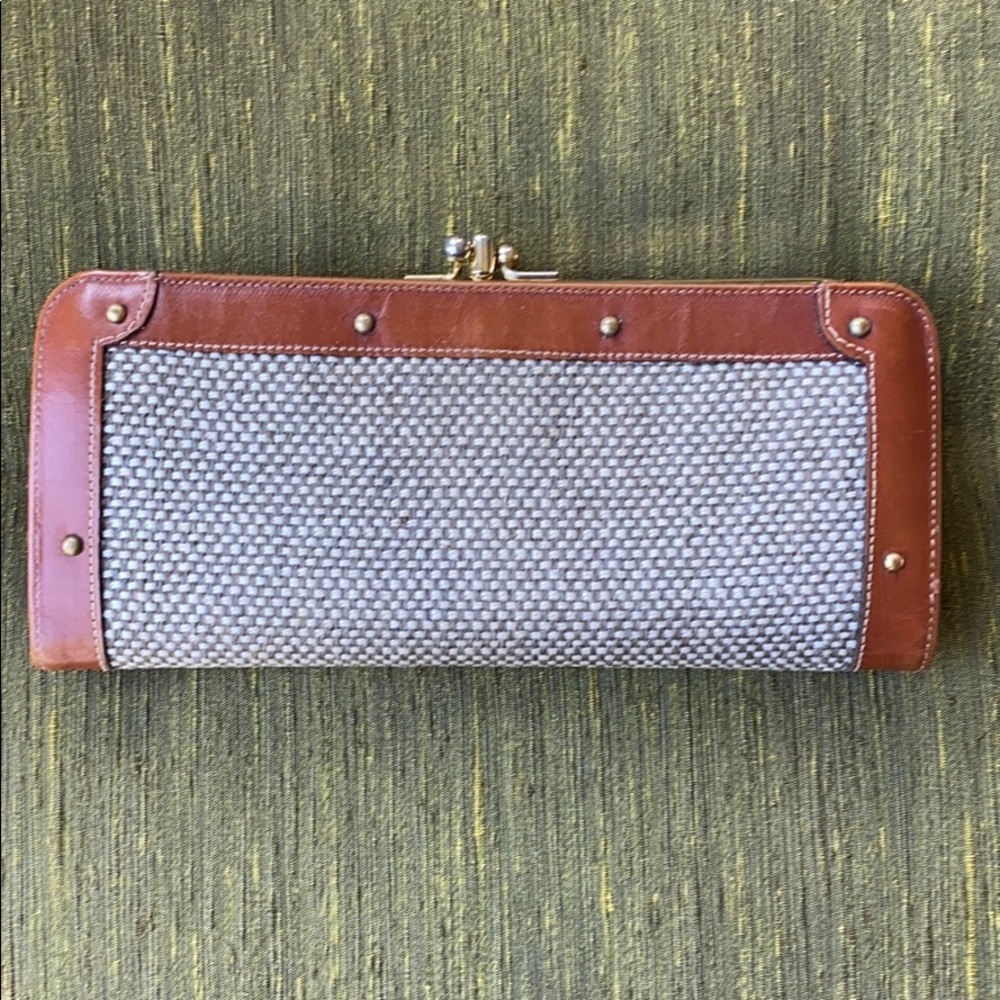 Vintage studded wallet